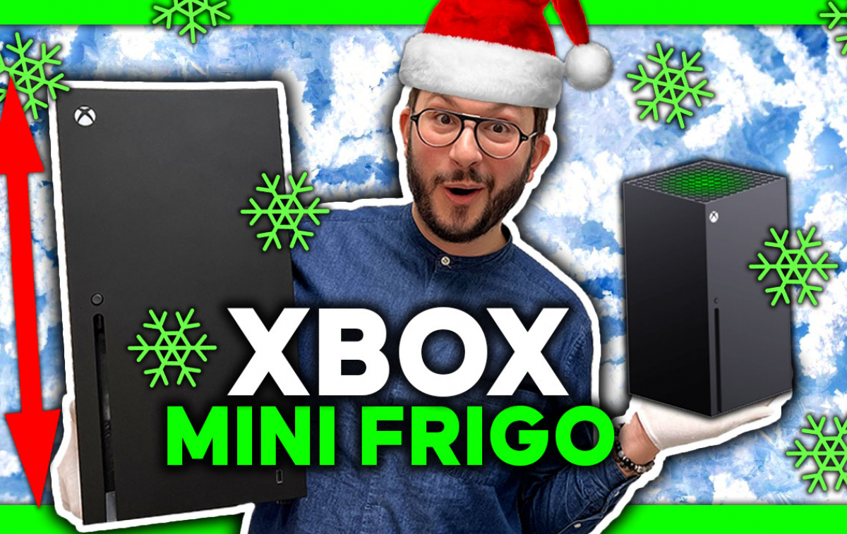 Voici le MINI FRIGO Xbox Series X ❄️ Unboxing glacé ❄️