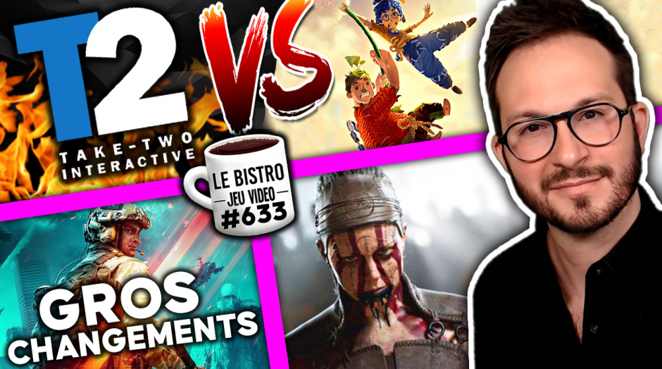 Take Two attaque It Takes Two 💥 Battlefield GROS changement, Hellblade 2, adieu Titanfall...