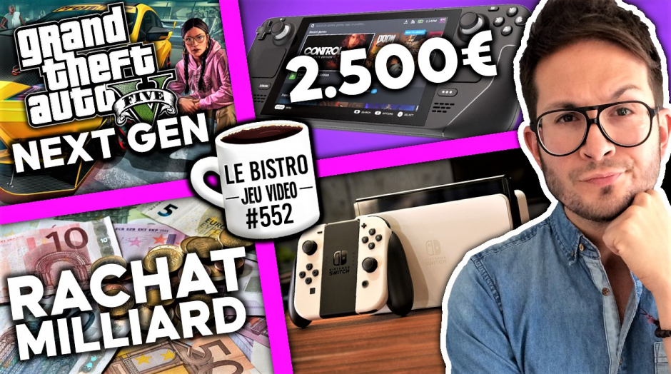 GTA amélirations exclu PS5 Xbox Series, Nintendo dément, rachat milliardaire, Metroid Prime Trilogy