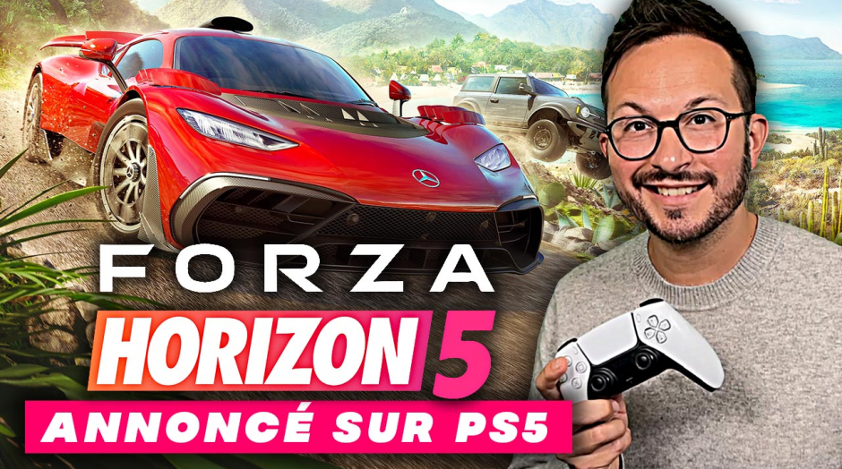 HISTORIQUE 🚨 Forza Horizon 5 annoncé sur PS5 🤯 XBOX 100% ÉDITEUR TIERS