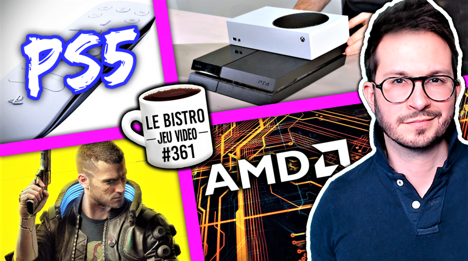 Indice télécommande PS5, Xbox Series S si petite ? Yves Guillemot s'excuse et AMD va contrattaquer...