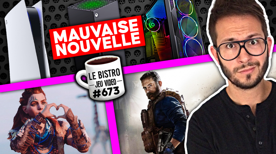 Mauvaise nouvelle PS5 / Xbox / PC 😐 Les nouveaux Call of Duty annoncés 🔥 Horizon pète les scores ⚡️