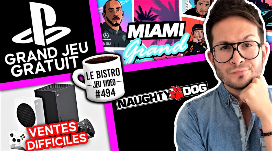 Jeu GRATUIT sur PS5 et PS4 🌟 Xbox Series galèrent en Espagne 🔥 La F1 en mode GTA, Xbox Cloud Gaming sur PC et Apple