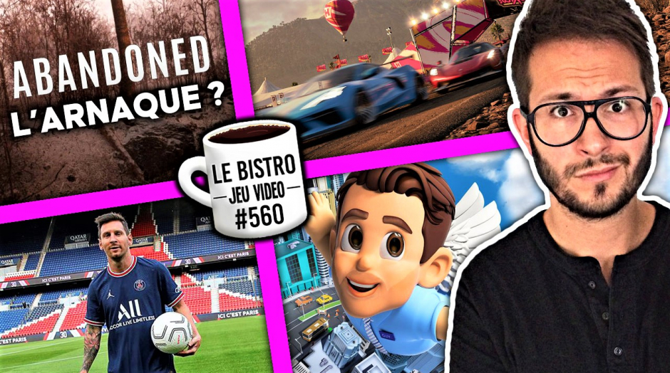 Abandoned l'arnaque ? PSG au firmament, Forza Horizon 5 gigantesque carte, Xenoblade Chronicles 3...
