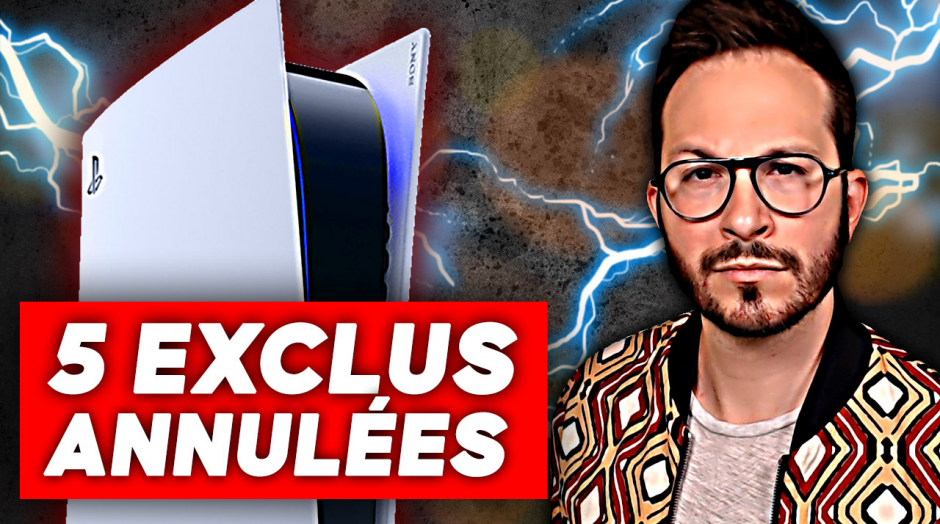 5 EXCLUS PS5 ANNULÉES par PLAYSTATION ❌ Que se passe-t-il ?