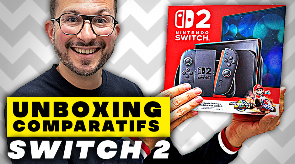 La NINTENDO SWITCH 2 est sortie 🚨 Unboxing, Comparatifs, Tests, Mario Kart World...