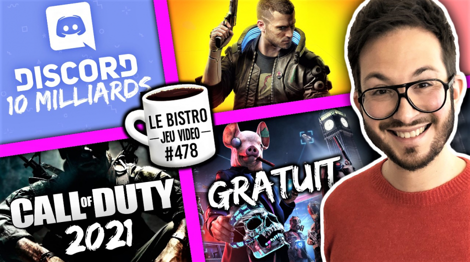 Call of Duty 2021, Discord racheté par Microsoft ? Watch Dogs Legion GRATUIT, jolies stats Game Pass