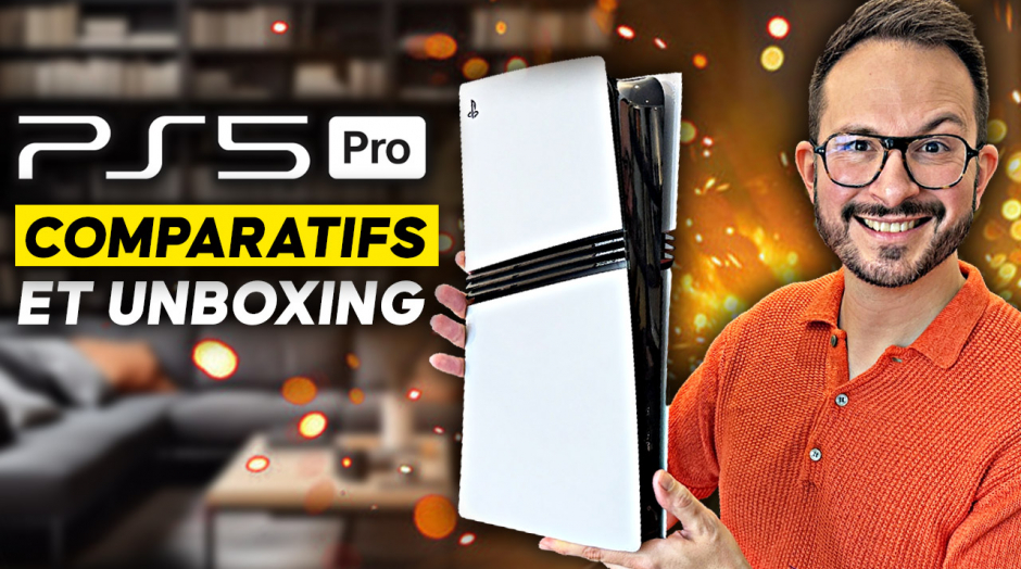 PS5 PRO 🚨 Comparatifs avec les PS5 et PS5 Slim + Unboxing de la PlayStation 5 Pro en 4K