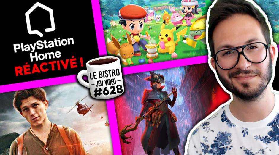 PlayStation Home réactivé ✅ Fortnite "La Fin", Tom Holland en souffrance sur Uncharted, Dragon Age 4