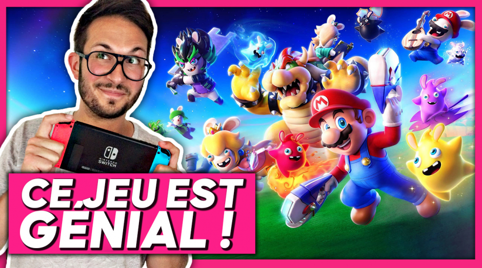 Ce jeu est une DINGUERIE 😍 Mario + Lapins Crétins Sparks of Hope 🌟 Nintendo Switch