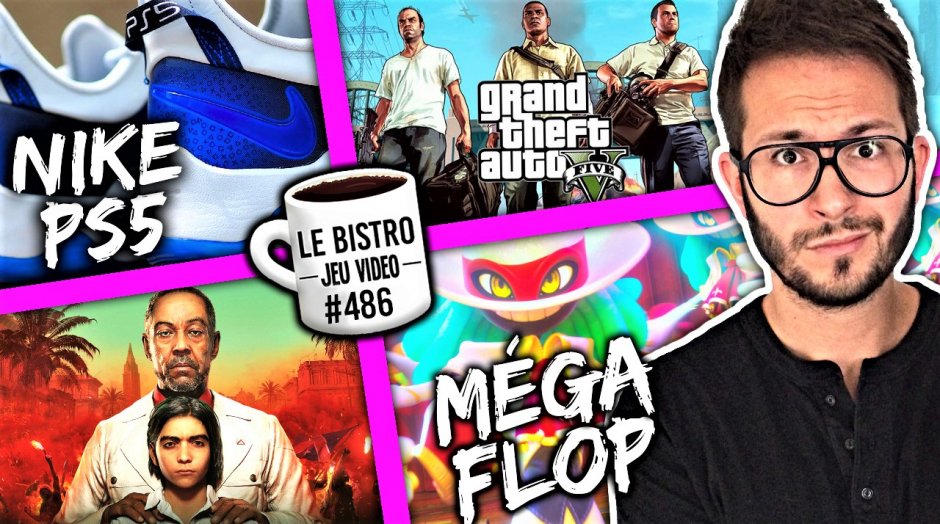 Des Nike PS5, Far Cry 6, GTA V sur GamePass, Balan Wonderworld FLOP historique et Sony s'explique 🔥