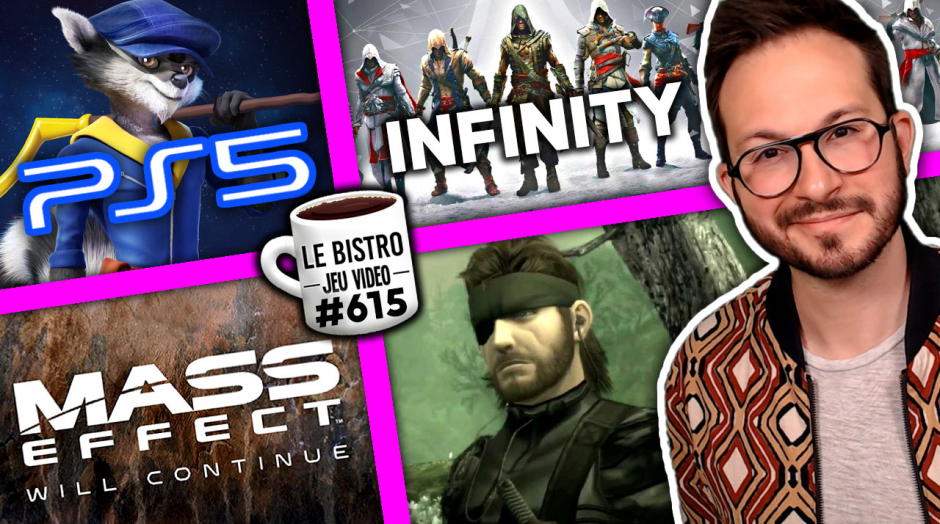 Sly Raccoon PS5 😍 Assassin's Creed Infinity nouvelles infos, Metal Gear des jeux retirés...