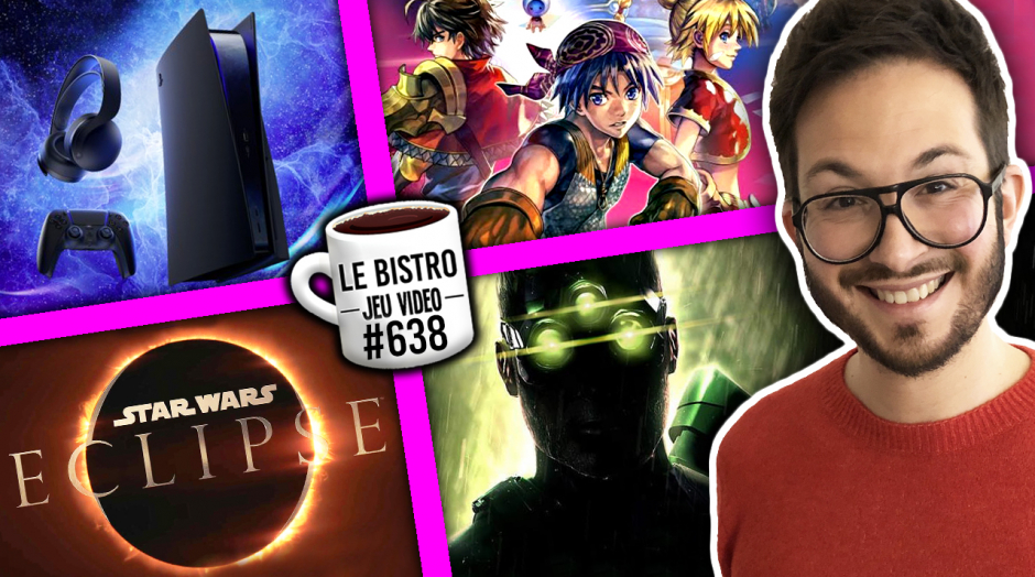 PS5 les façades officielles ! Star Wars Eclipse premières infos, Splinter Cell le retour, l'histoire de Xbox