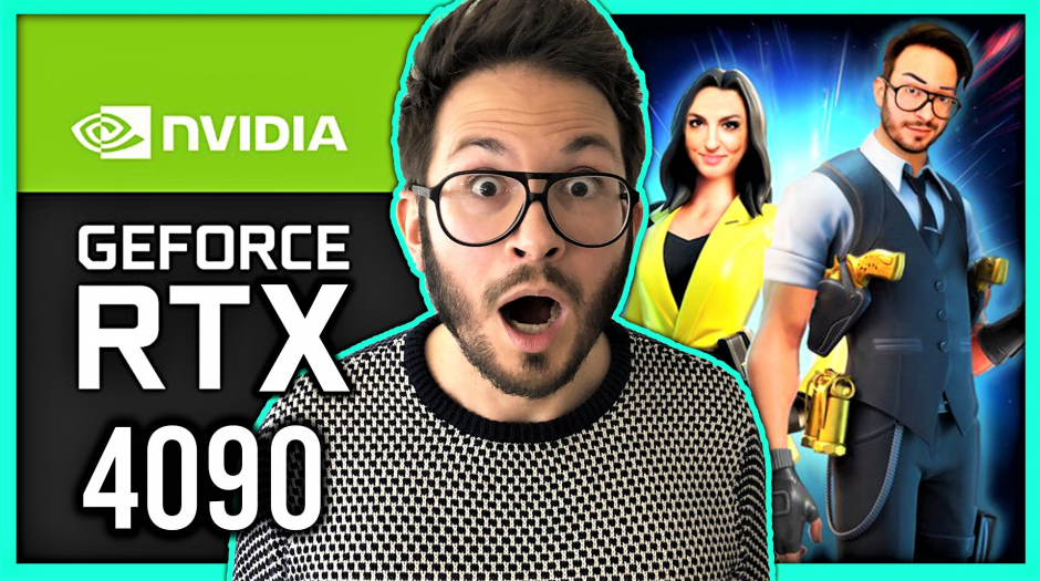 MAIS NON ?! Nvidia RTX 4090 🔥 Console Lidl Station, CaroJu dans Fortnite ⚡️