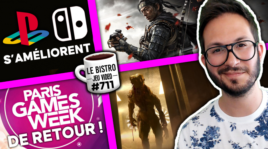 PlayStation et Nintendo améliorent les choses 👍 La Paris Games Week de RETOUR 😍 Ghost of Tsushima le film avance 🎋