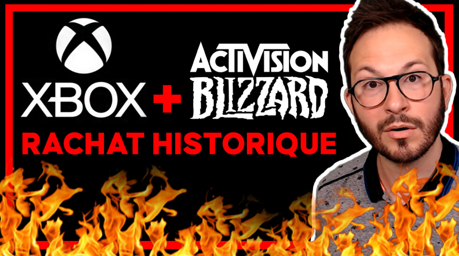 MICROSOFT rachète ACTIVISION BLIZZARD 🔥 ÉNORME BREAKING NEWS XBOX🔥