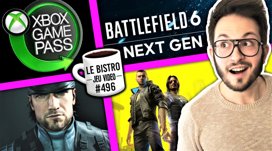 Infos Battlefield 6 PS5 et Xbox Series, Metal Gear de retour ? Xbox Game Pass énorme progression 🚀
