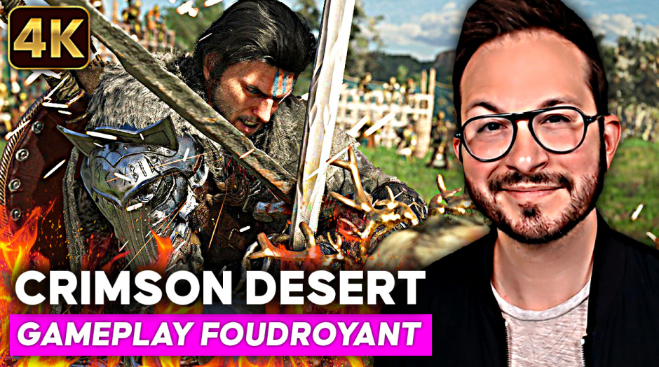 CRIMSON DESERT 😍 Ce GAMEPLAY INÉDIT en 4K est FOUDROYANT ⚡ GAMESCOM 2024