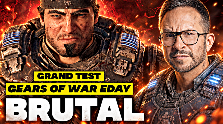 GEARS OF WAR EDAY 🔥 LE GRAND TEST BRÛLANT !!!