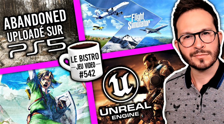 Démo Next Gen (UE5) en approche, Abandoned App sur le PlayStation Store, Flight Simulator boosté 🔥