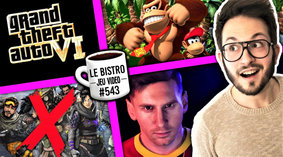 GTA 6 date / map précisés, Donkey Kong grand retour, PES 2022 free-to-play ? Apex Legends piraté 🔥