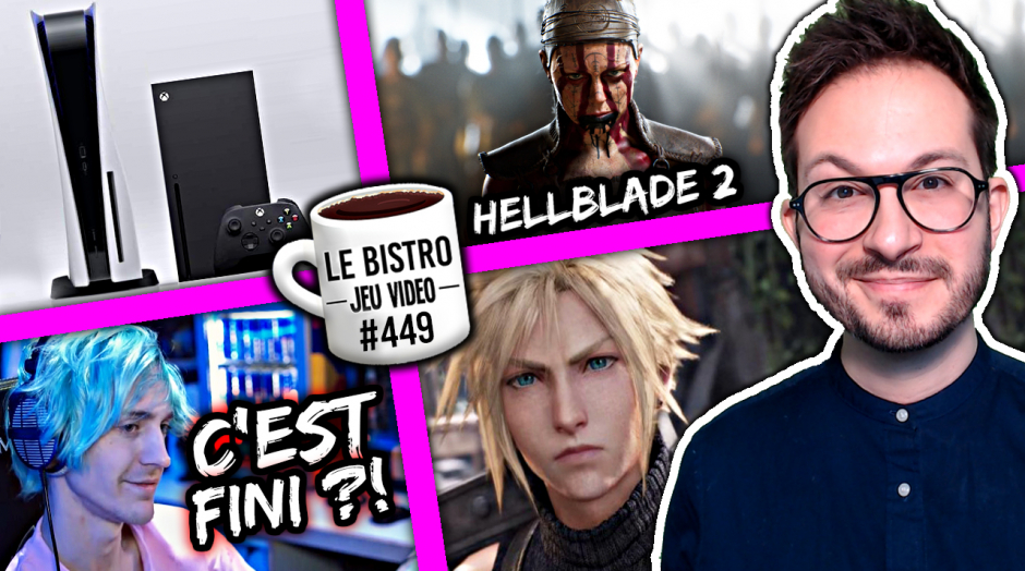 Mauvaise nouvelle PS5 et Xbox Series, GTA V record de fou, Hellblade 2 se montre, FF7 Remake des infos cette semaine, Ninja menace de quitter Fortnite ?!
