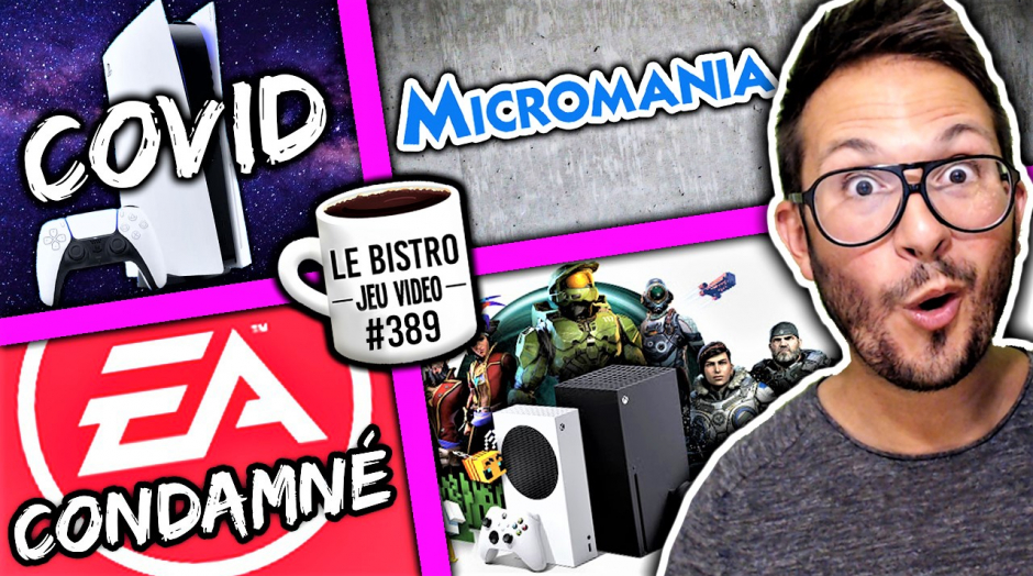 Les plans PS5 changés par Covid, Micromania confinement, EA condamné, DLSS-like PS5 et Xbox Series...