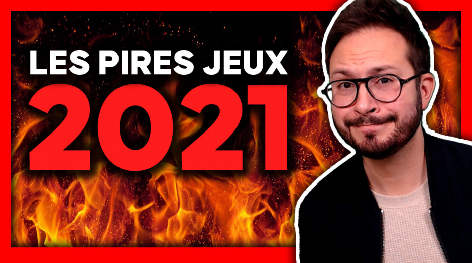 Les PIRES JEUX VIDÉO de 2021 ⛔️