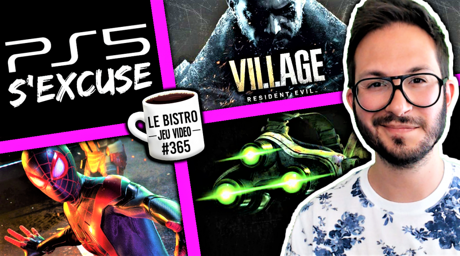 PlayStation s'excuse, la PS5 vraiment ÉNORME, Splinter Cell de retour en VR, et Resident Evil 8...