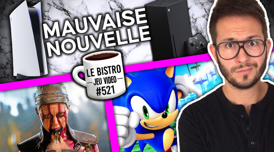 Mauvaise nouvelle PS5 et Xbox Series, Sonic Rangers en open world ? BioShock 4 exclu PS5 ? Hellblade 2 en montre plus...