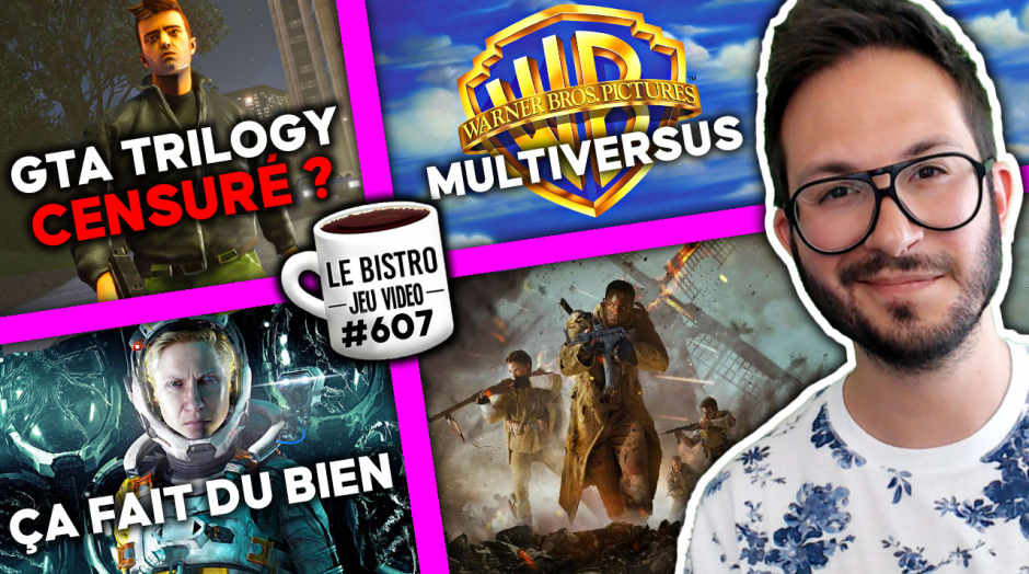 GTA Trilogy censuré ? ⚠️ Returnal MAJ qui fait du bien 😊 Warner prépare un Smash Bros ?