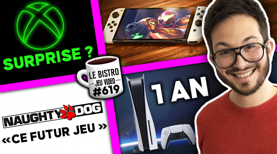 Le prochain Naughty Dog évoqué ⚡️ Surprise XBOX ? Metroid Dread record ! 2ème console reportée