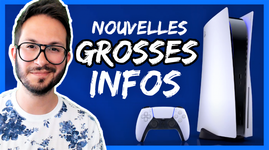 PS5 : une TONNE de nouvelles infos bouillantes 🔥 DualSense + pub PS5 VF