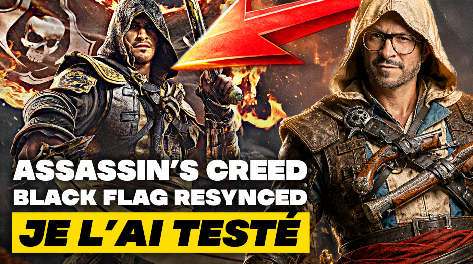 Assassin's Creed Black Flag Resynced 🏴☠️Je l'ai TESTÉ en Avant-Première : AVIS + GAMEPLAY 4K INÉDIT