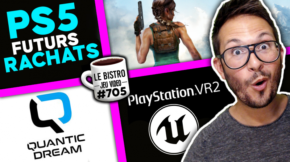 PS5 d'autres RACHATS ❗️  Quantic Dream racheté ? 🧐 Le PSVR 2 sous Unreal Engine 5 🔥