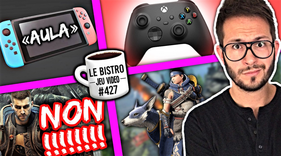 Nintendo Switch Pro "Aula" ? Cyberpunk 2077 dément les rumeurs, soucis de la manette Xbox Series X...