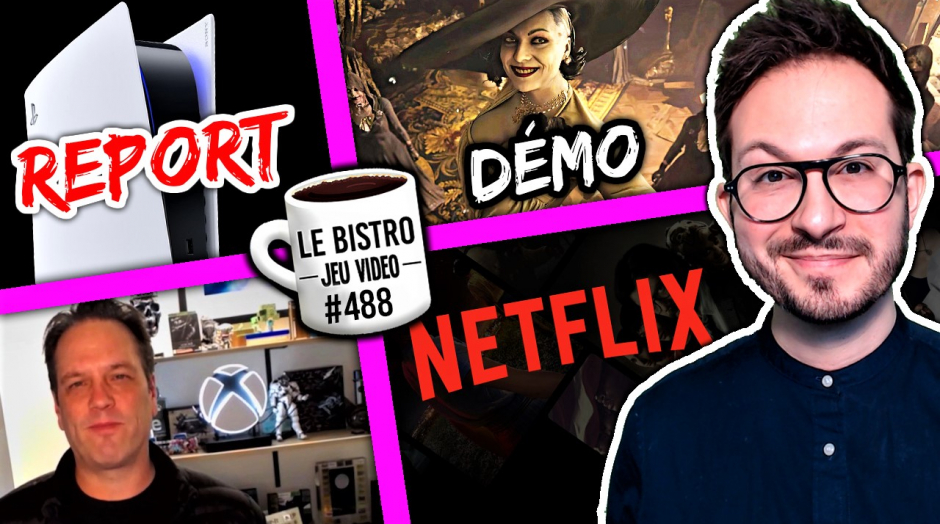 Exclu PS5 reportée ❌ Démo Resident Evil Village déjà sur le PSN, Outriders et deal Netflix x Sony