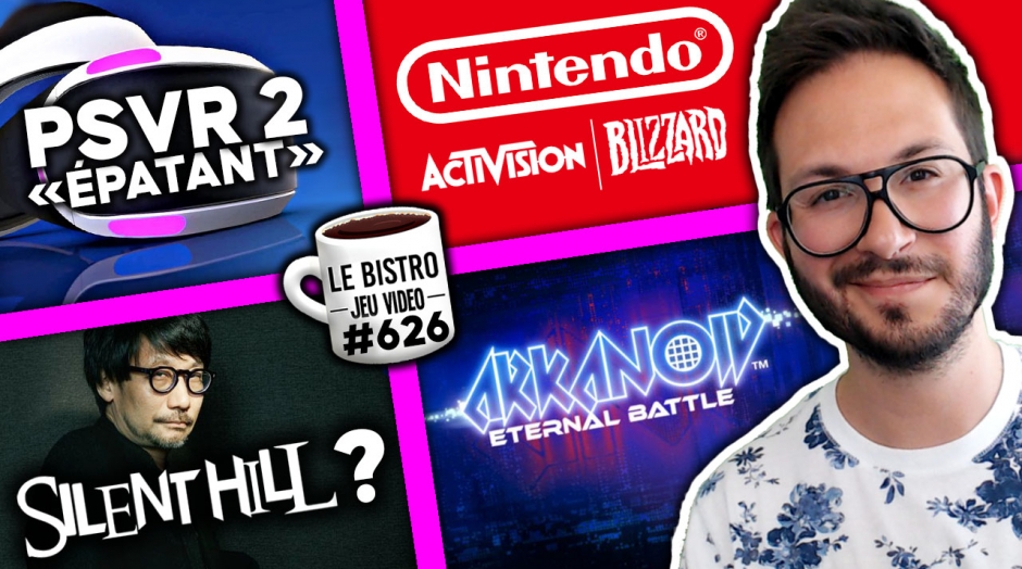 LE PSVR 2 "épatant" 😍 Silent Hill : Kojima vend la mèche ou pas ? Reggie fils Aimé fait un aveu 😆