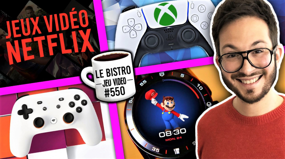 Des jeux vidéo Netflix bientôt ? DualSense-like Xbox ? Stadia change la donne, gros absents GamesCom