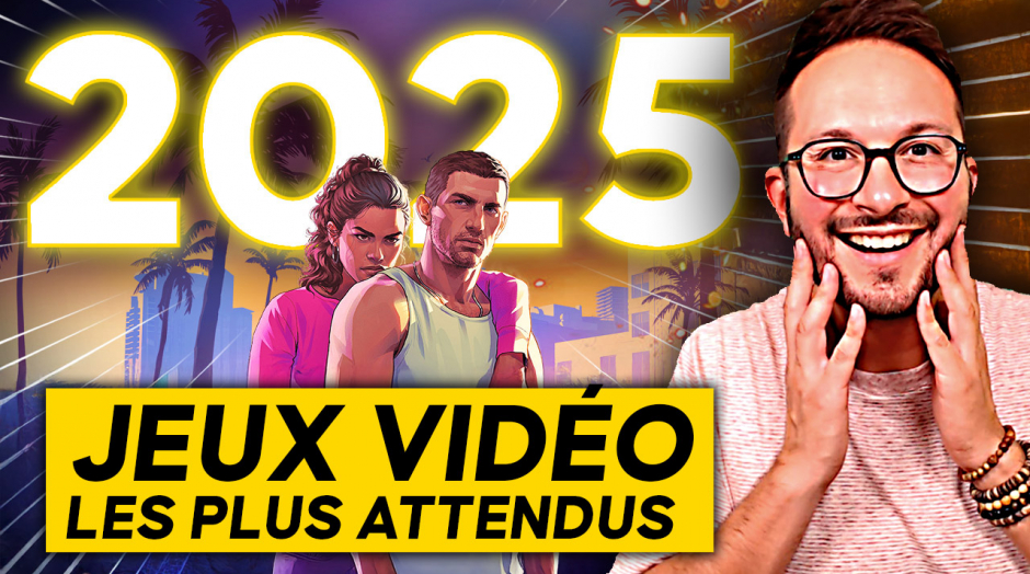 Les JEUX VIDÉO les plus ATTENDUS de 2025 😍  PS5, Xbox, Switch, PC : Vers une année GAMING HISTORIQUE