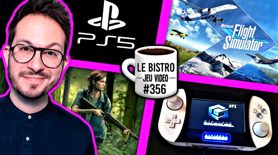 Impressionnante démo graphique PS5, GameCube portable, Flight Simulator cartonne et Last of Us 2 intéressant record