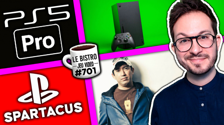 PS5 Pro : premières infos (puissance, date...) 🔥 Spartacus le PlayStation Game Pass cette semaine 🌟 Xbox Series belle amélioration en approche ⚡️