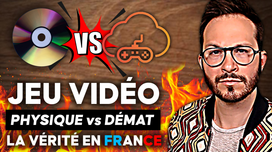 JEU VIDÉO PHYSIQUE vs DÉMATÉRALISÉ : la VÉRITÉ en FRANCE 🚨 Chiffres officiels et Analyse