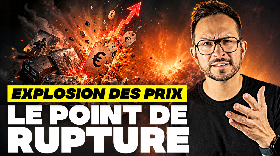 Le prix du Jeu Vidéo explose !!! ATTENTION : le point de rupture approche...