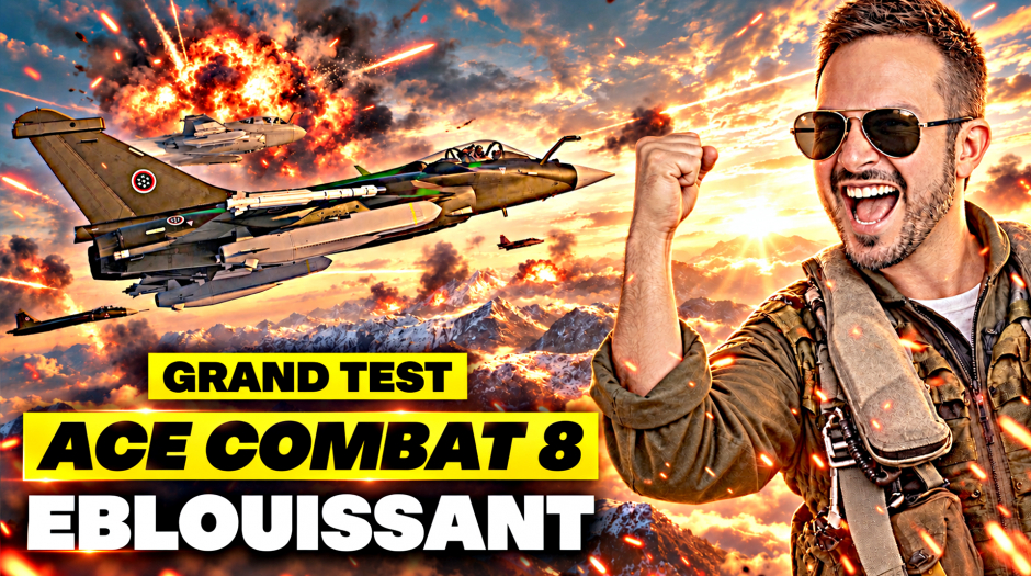 ACE COMBAT 8 Wings of Theve : Le GRAND TEST 😍 UN RETOUR ÉBLOUISSANT !!!