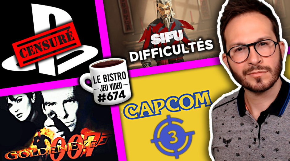 PlayStation censure 🤐 Cyberpunk ANNONCE 💥 SIFU ajoute modes de difficulté 👍 Capcom mystérieux décompte