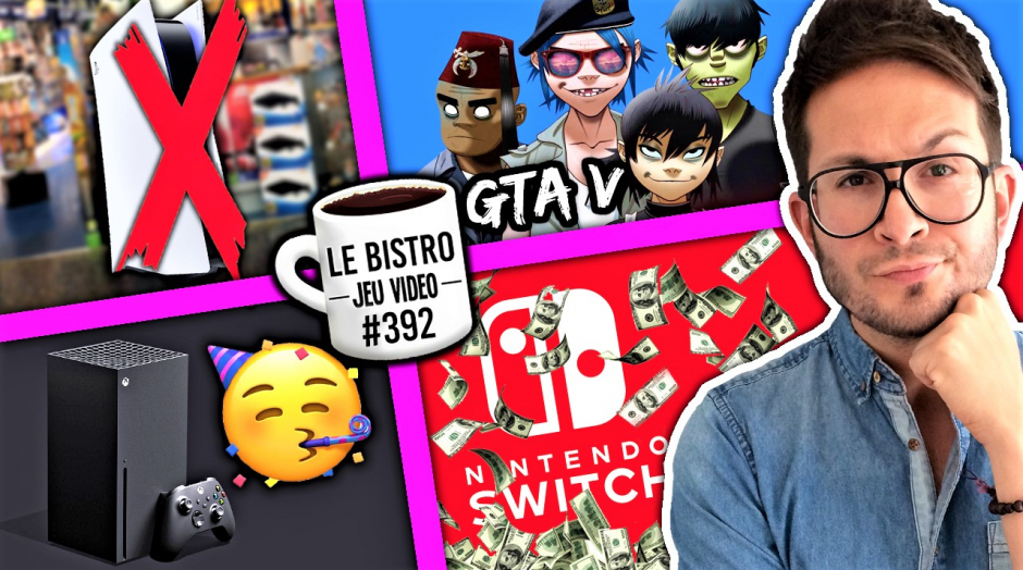 Aucune PS5 vendue en magasin Day One + mauvaises nouvelles 🔥 Xbox donne RDV et Gorillaz dans GTA 5 🥳