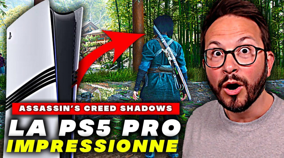 La PS5 PRO IMPRESSIONNE sur Assassin's Creed Shadows 😍 "Un fossé générationnel"