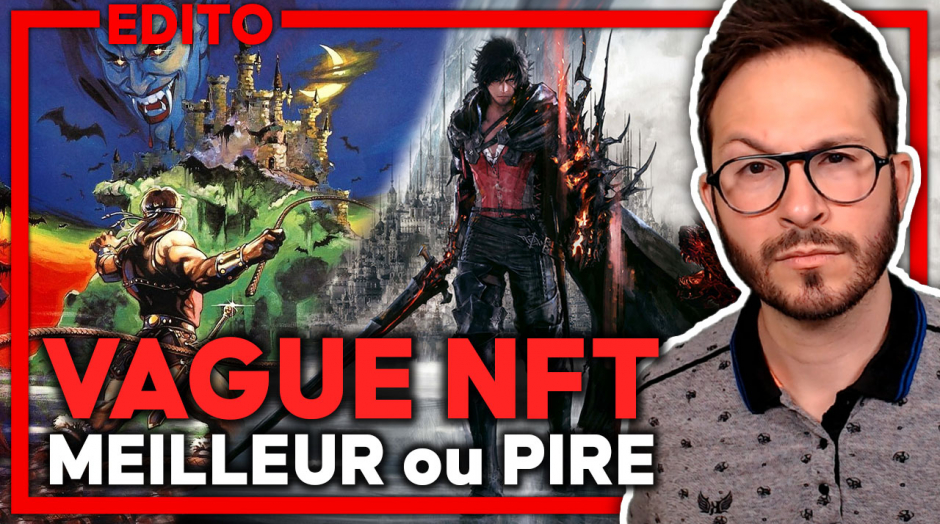 La vague NFT 💥 Konami et Square Enix à FOND pour le meilleur ou le pire ???