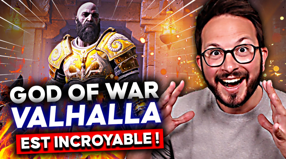 Ce DLC est FOUUU 🤯 God of War Ragnarok VALHALLA c'est 22/20 💥